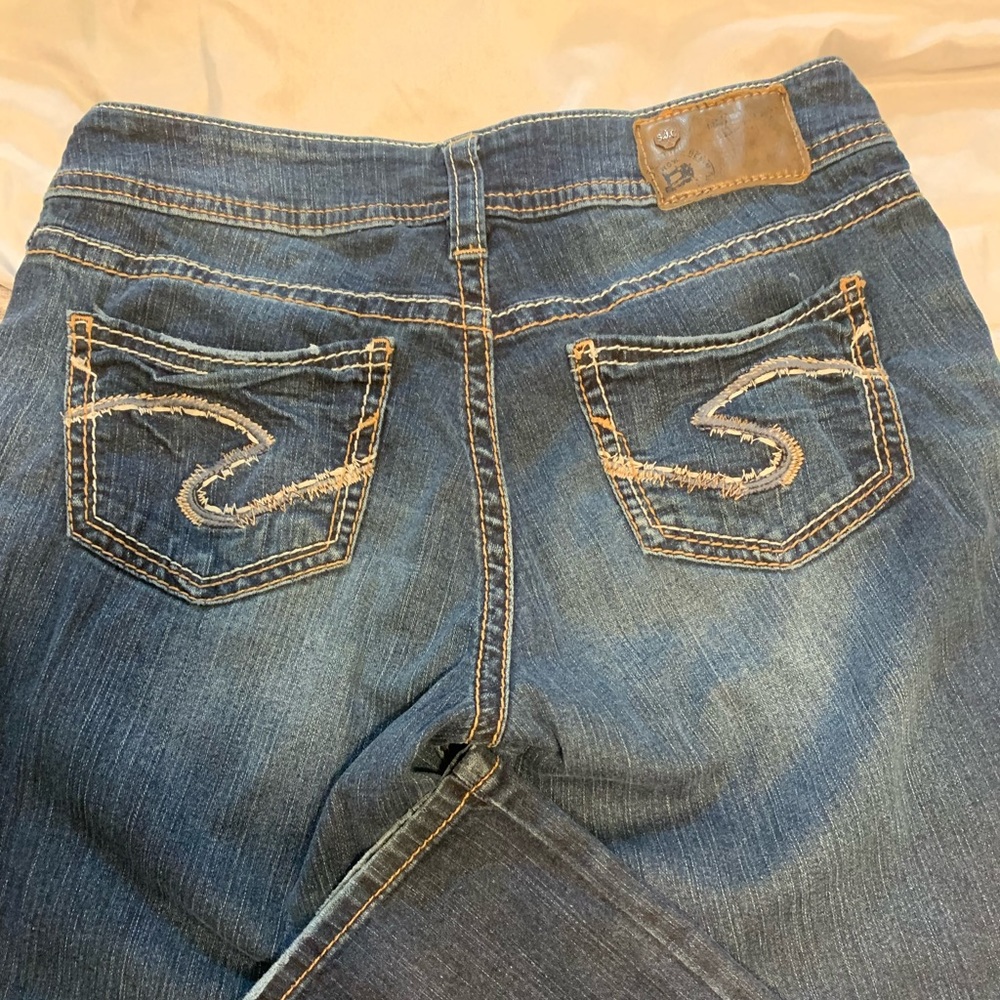 Silver Suki Straight Jeans